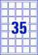 875 étiquettes pour codes QR, format 35 x 35mm (compatibles L JE Cop) (25 feuilles / cdt),image 2